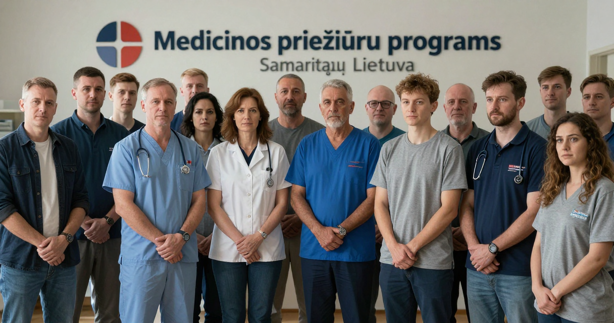 Socialinės paramos programos — Medicininė ir psichologinė pagalba